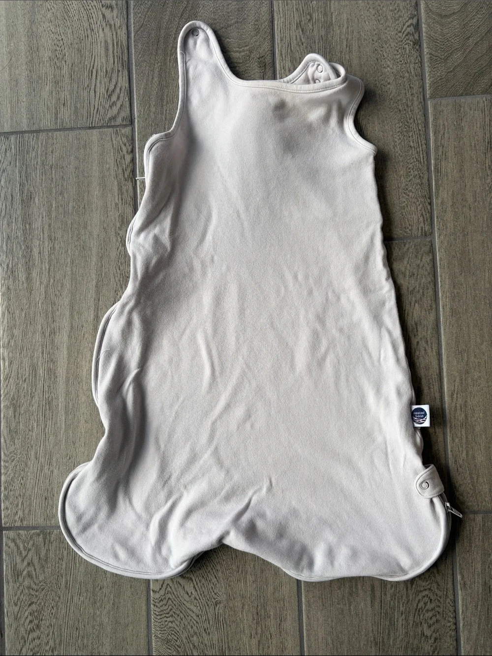 Nested Bean Cream Sleep Sack with Chick Applique